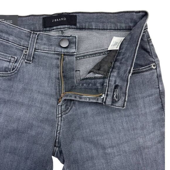 New J Brand Jeans Women Grey Charcoal Slim Skinny Fit Stretch Mick US 28 - Picture 7 of 11